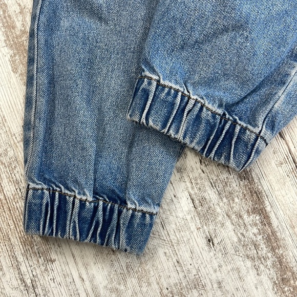 BDG Urban Outfitters Denim Color Block Knee Panel Jogger Jeans SIZE 26 - Picture 9 of 10